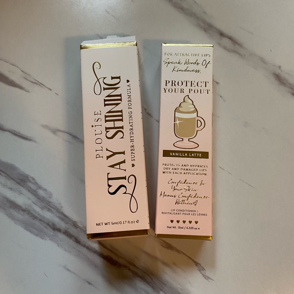 PLouise Vanilla Latte Lip Bundle BNIB